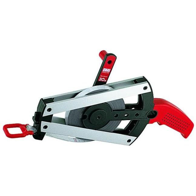 BMI, Längenmesswerkzeug, Weisses Stahlbandmass im Rahmen (mm)