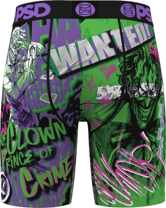 Produktbild PSD Boxershorts JOKER WANTED Unterhosen (Einzelpack)