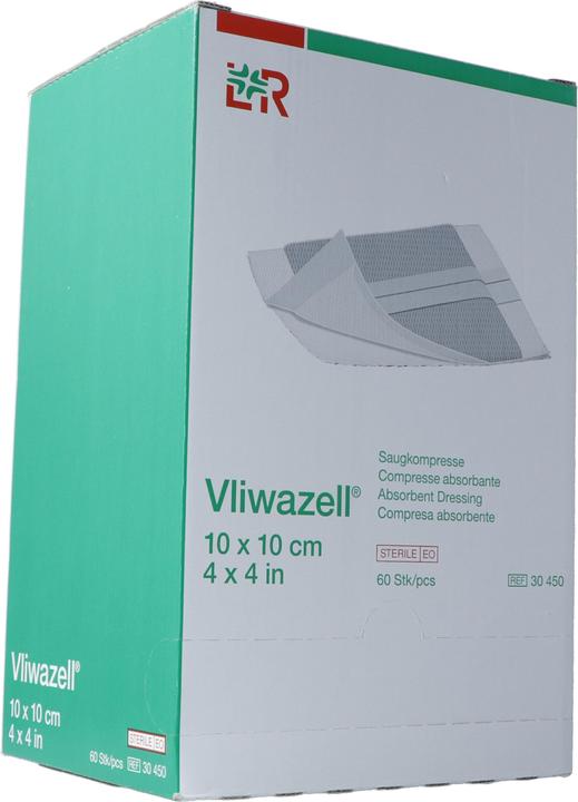 Actual product image Lohmann & Rauscher Saugkompresse 10x10cm steril