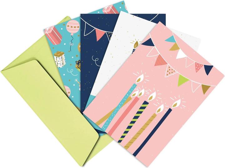 Produktbild Clairefontaine Korresdpondenzset Geburtstag