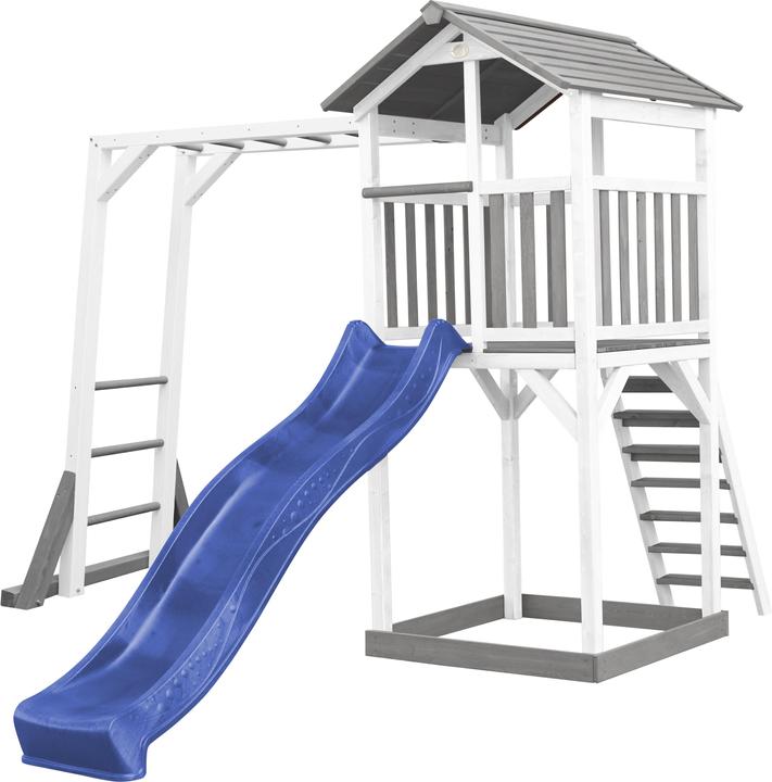 Immagine prodotto Axi Torre da gioco Beach Tower con telaio da arrampicata - scivolo blu
