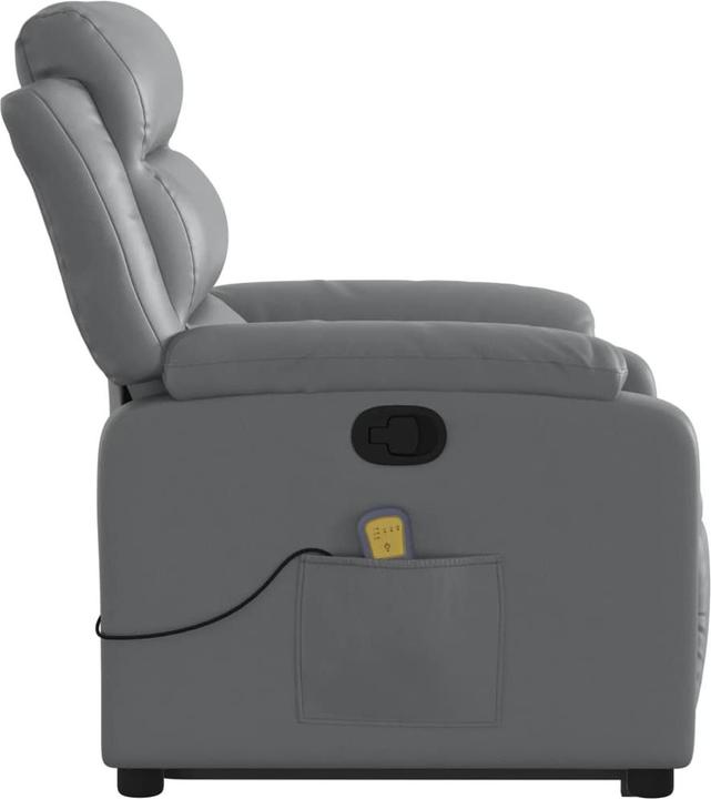 Immagine prodotto vidaXL Poltrona massaggiante con aiuto in piedi in finta pelle