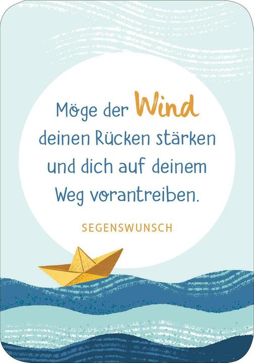 Produktbild Segenswünsche für dich (50 Stk.)