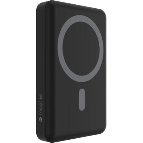 mophie Snap+ Powerstation (10000 mAh, 15 W), Powerbank, Schwarz