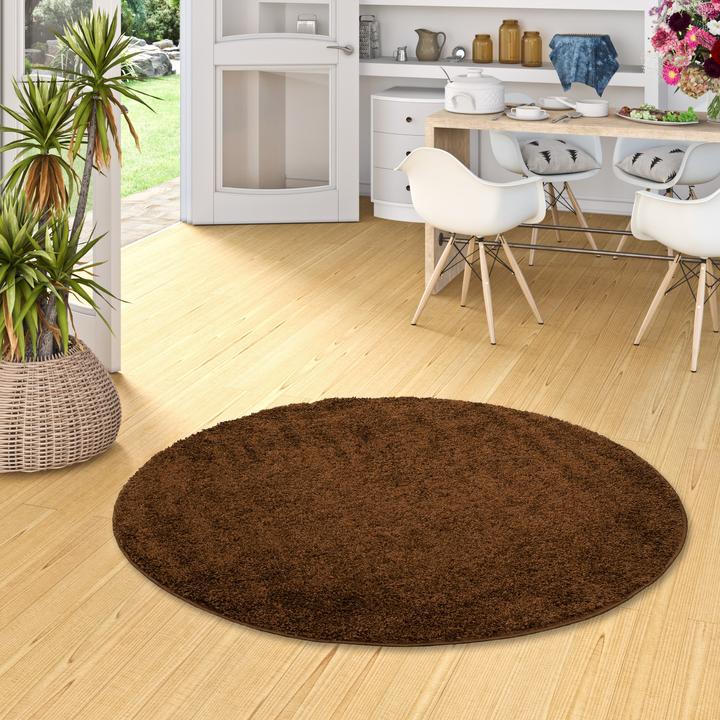 Image du produit Pergamon Tapis à poils longs Aloha (Ø 80 cm)