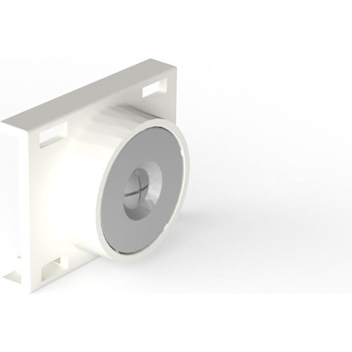 BMB Beschläge, Möbelausstattung, BMB Magnethalter (FLEXIT RE), verkehrsweiss, RAL 9016