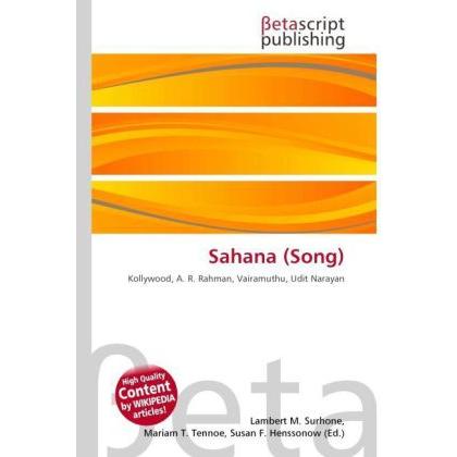 Sahana (Song), Fachbücher