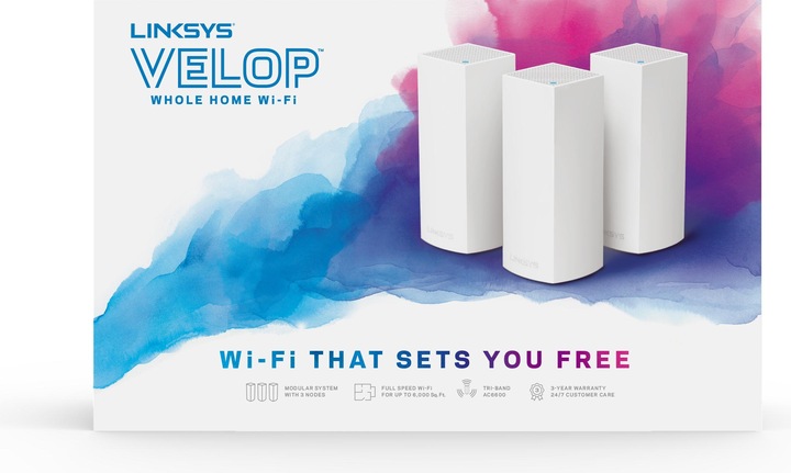 Actual product image Linksys Velop Tri Band