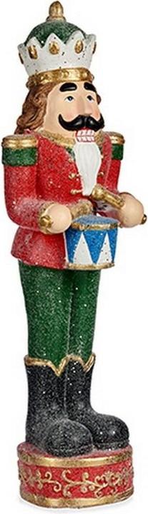 Actual product image Krist+ Deko-Figur Rot Polyesterharz Nussknacker 15 x 65,5 x 20 cm