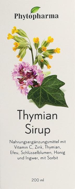 Image du produit Phytopharma Sirop de thym (1 pièce(s), Sirop, 403 g)