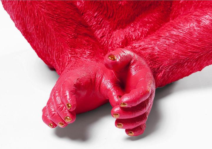 Produktbild Kare Design Spardose Monkey Kikazaru Rot