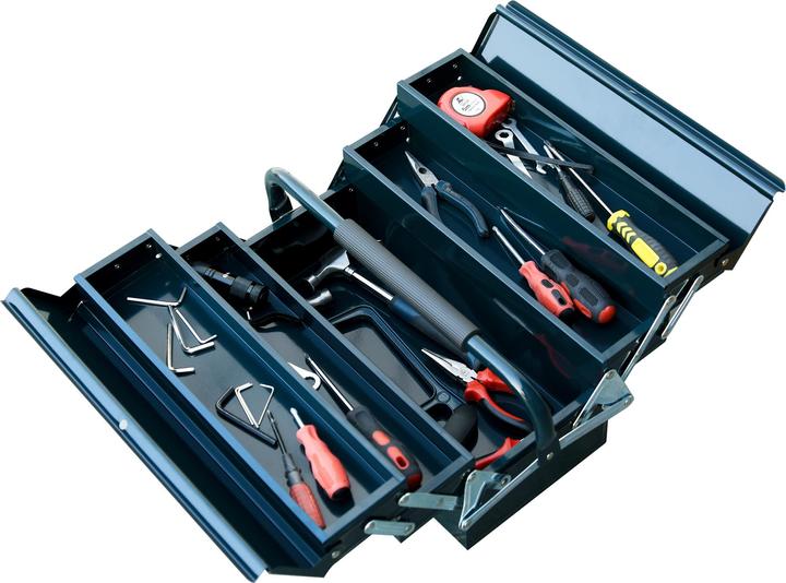 Actual product image Durhand Toolbox 5 compartment design (1 Piece)