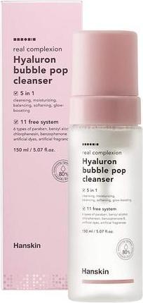 Actual product image Hanskin HANSKIN Pianka oczyszczająca z kwasem hialuronowym 150ml (Cleansing Foam, 150 ml)
