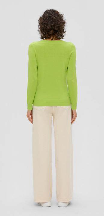 Actual product image s.Oliver Strickpullover Strickpullover mit U-Boot-Ausschnitt (44)