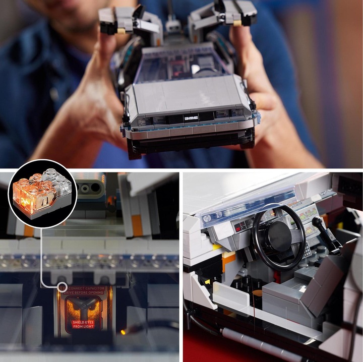 Image du produit LEGO La machine à remonter le temps de Retour vers le futur (10300, LEGO Icons, LEGO difficiles à trouver)
