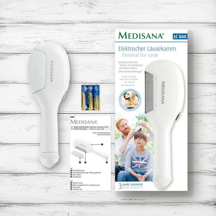 Image du produit Medisana Peigne à poux LC860