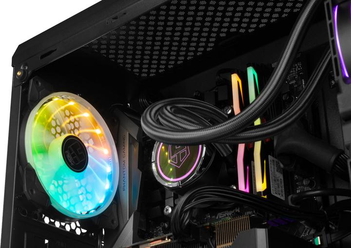 Produktbild Nox ATX TOWER HUMMER TGM RAINBOW RGB - Tower (ATX, mATX, Mini-ITX)