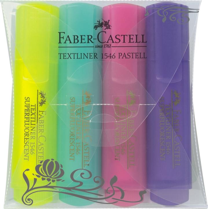 Actual product image Faber-Castell Highlighter Pastel 4 pack (4 x)