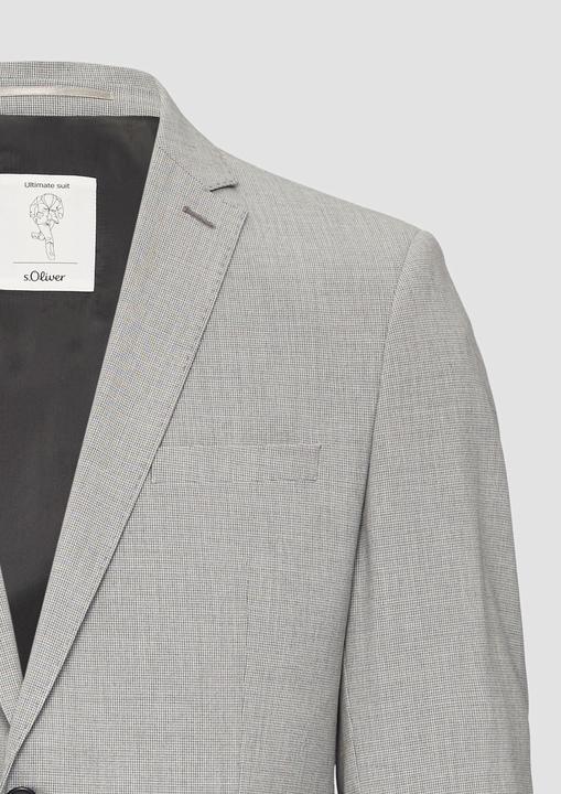 Actual product image S.Oliver Indoor-Sakko s.O ULTIMATE: Anzugsakko mit Hahnentritt-Muster (46)