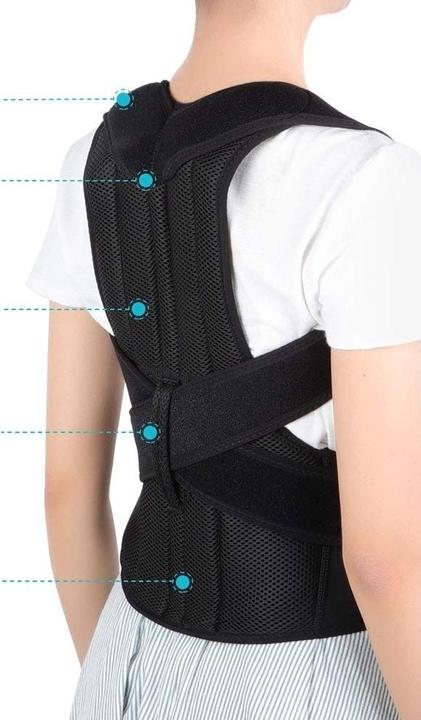 Produktbild Stride Geradehalter XL Rückenstütze Haltungsunterstützung für Männer und Frauen Schwarz (XL)