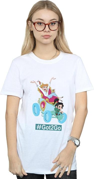 Immagine prodotto Disney Wreck It Ralph Cinderella And Vanellope Maglietta Ampia Donna (L)