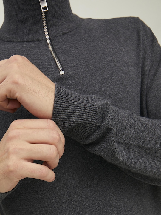 Immagine prodotto Jack & Jones Maglia con mezza zip (XS)
