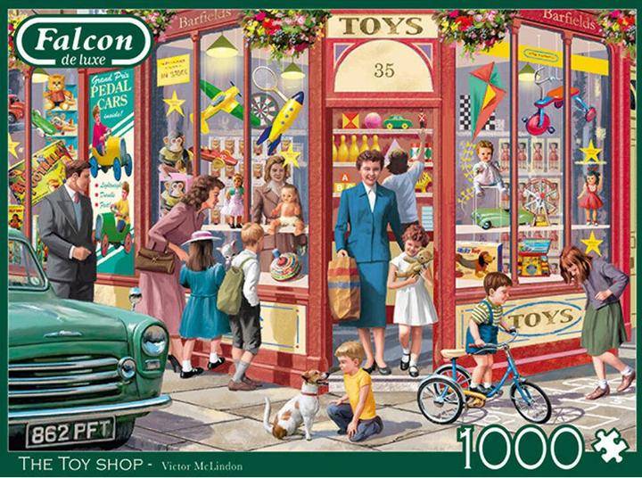 Actual product image Jumbo 11284 - The Toy Shop, Puzzle, 1000 pieces (1000 pieces)