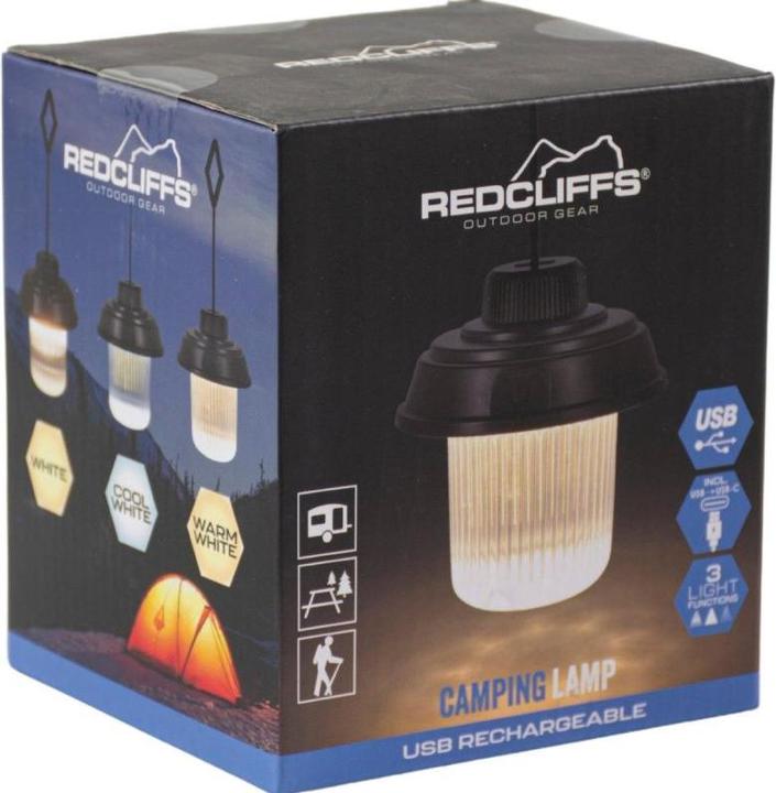 Actual product image Redcliffs Latarka Lampa Camping Baterie Khaky