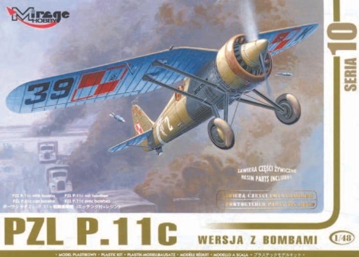 Mirage PZL P-11c-Version von Bomben