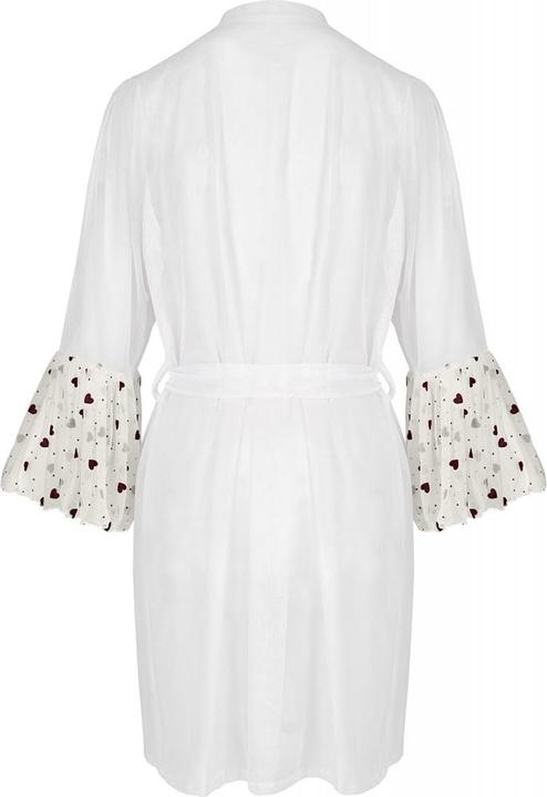 Produktbild Passion Transparenter Mantel mit Herzchen (M, S)