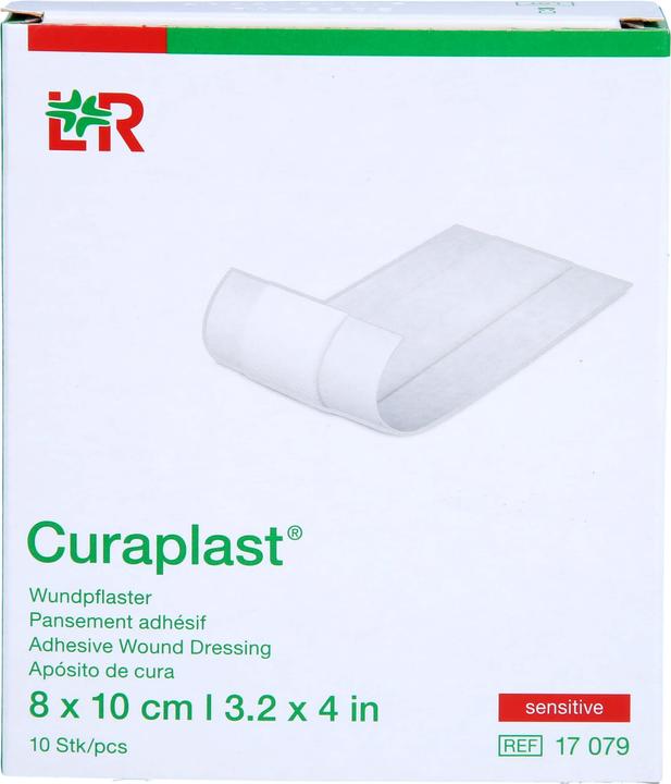 Actual product image Lohmann & Rauscher Wundverband 8cmx10cm hautfarbig (10 x)