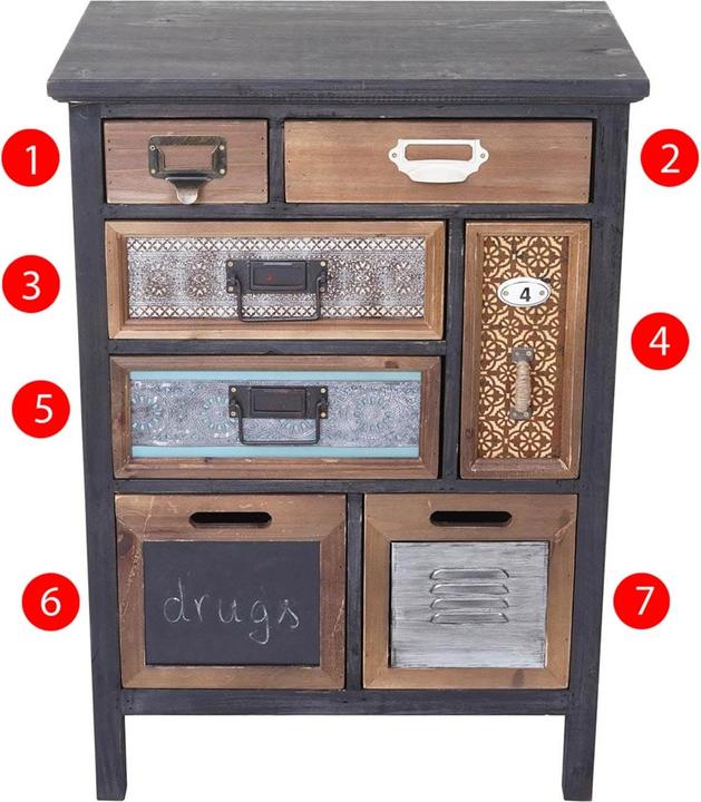 Produktbild Jamb Apothekerschrank (55 x 35 x 78 cm)