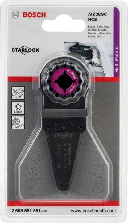 Produktbild Bosch Professional Zubehör HCS Universalfugenschneider AIZ 28 SC, 40 x 28 mm, 5er-Pack