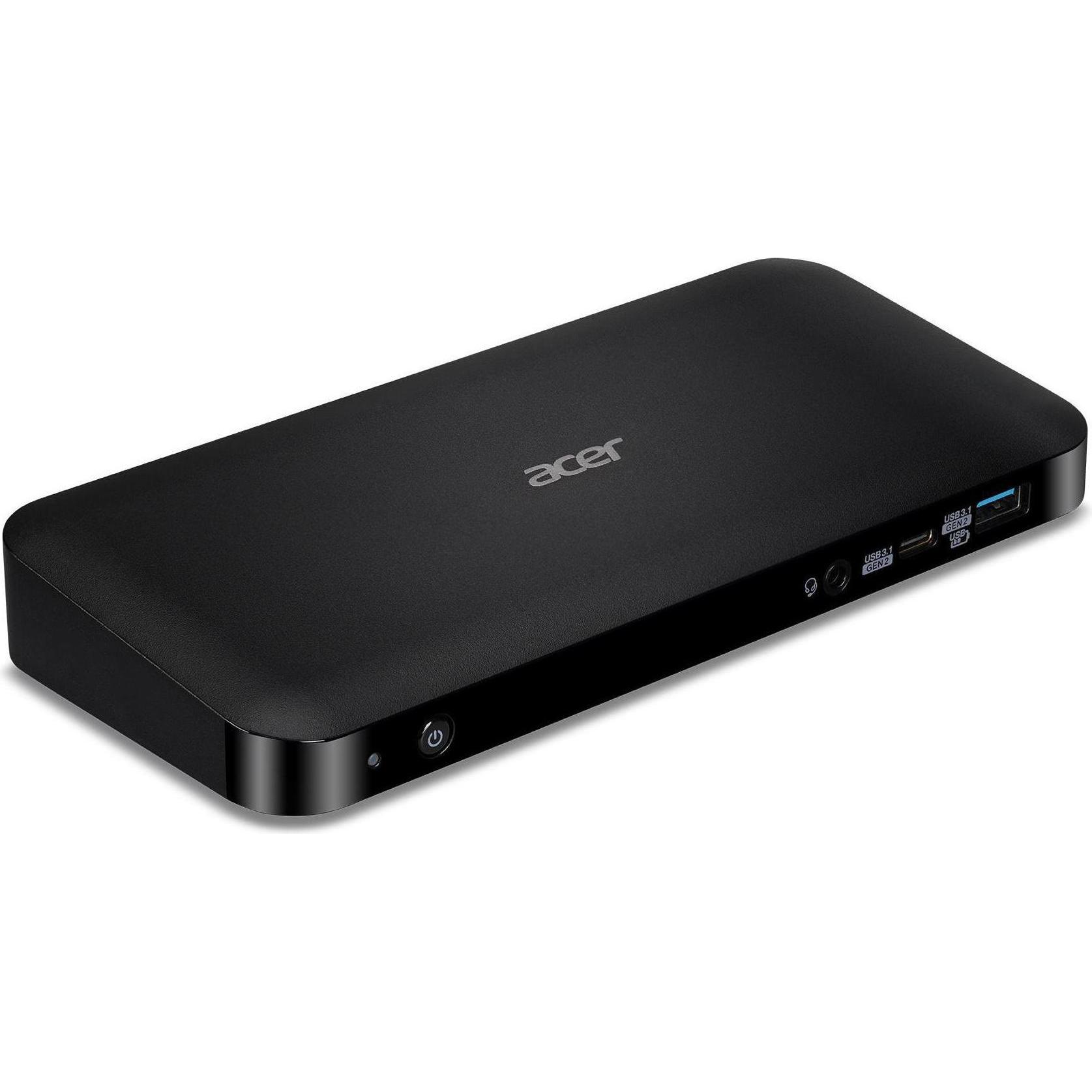 Acer Dock III (USB-C, 3 Ports), Dockingstation + USB Hub, Schwarz