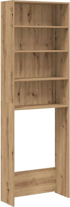Produktbild VidaXL Waschmaschinenregal Artisan-Eiche 64x24x190 cm Waschmaschinenschrank