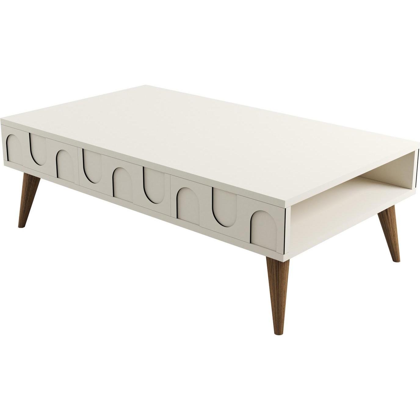 Hanah Home, Couchtisch + Beistelltisch, Lyon (105 x 60 x 34.6 cm)