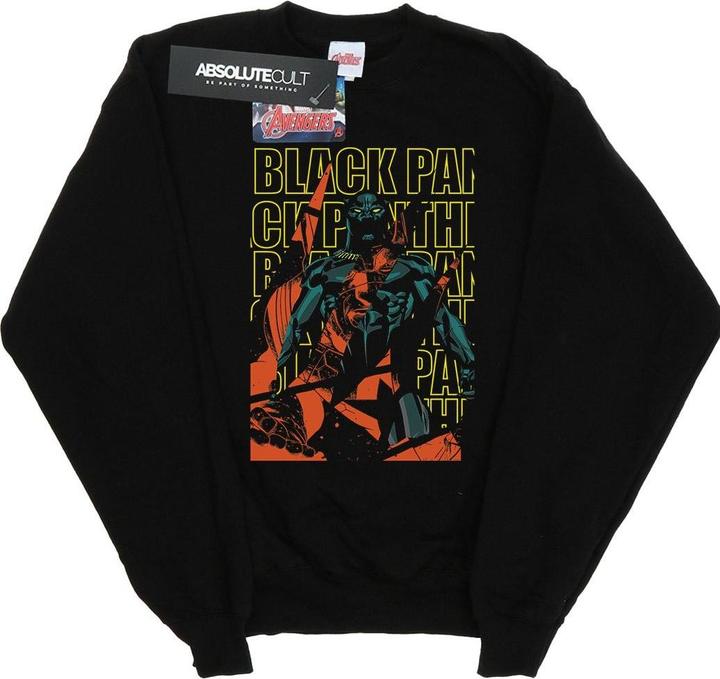 Produktbild Avengers Black Panther Collage Sweatshirt Jungen (116)