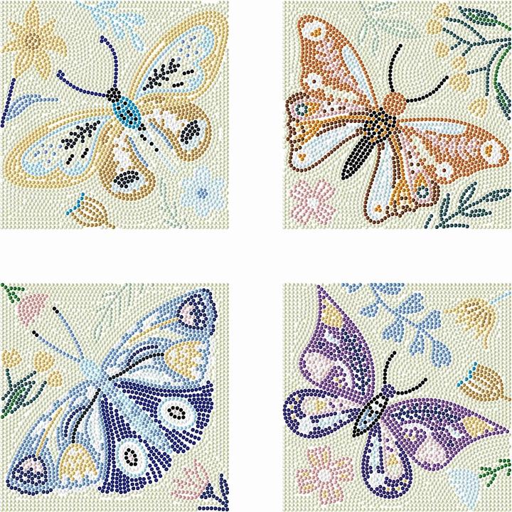 Immagine prodotto Diamond Dotz Diamond Painting Mini Schmetterlinge