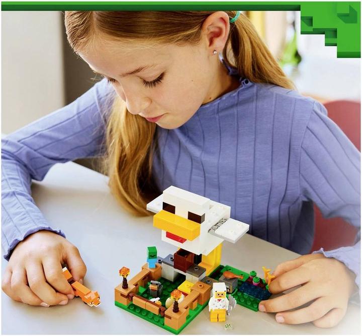 Actual product image LEGO Chicken farm (LEGO Minecraft)