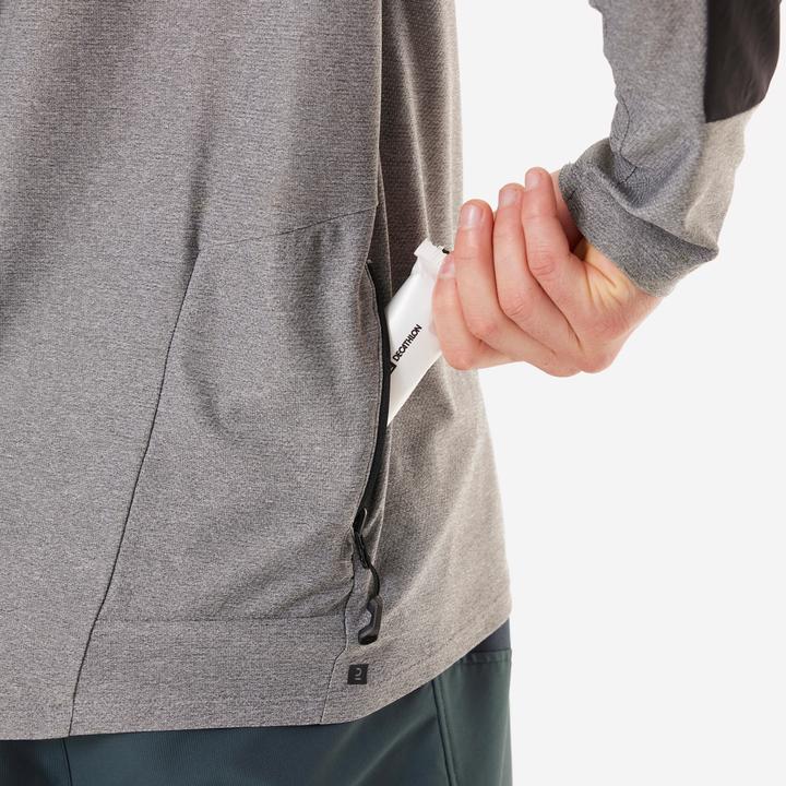 Produktbild Rockrider Radsport MTB langarm Radtrikot – Expl 100 dunkelrot (XXL)