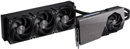 Actual product image MSI GeForce RTX 5080 SUPRIM LIQUID SOC (16 GB)