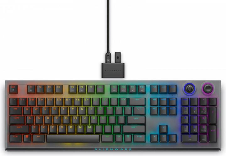 Produktbild Alienware Klawiatura AW920K- US - Dark Side (US, Kabelgebunden, Kabellos)