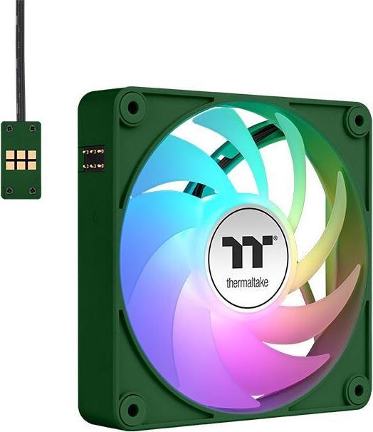 Image du produit Thermaltake TT CT140 EX ARGB Sync PC Cooling Fan 3 Pack Racing Green (140 mm, 3 x)