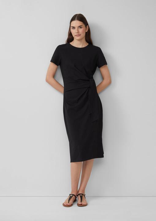 Produktbild S.Oliver Kleid Jersey-Kleid mit Knotendetail (46)