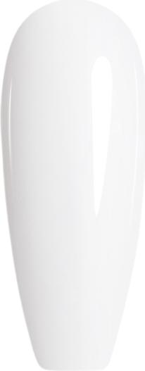 Actual product image Canni Gelcoat 9025 UV/LED (White, Gel-Effect Nail Polish)