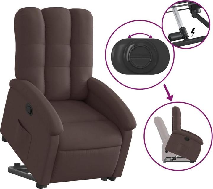 Image du produit vidaXL Relaxsessel mit Aufstehhilfe