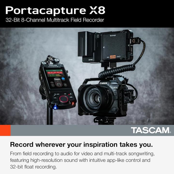 Produktbild Tascam Portacapture X8 (Mehrspurrecorder)
