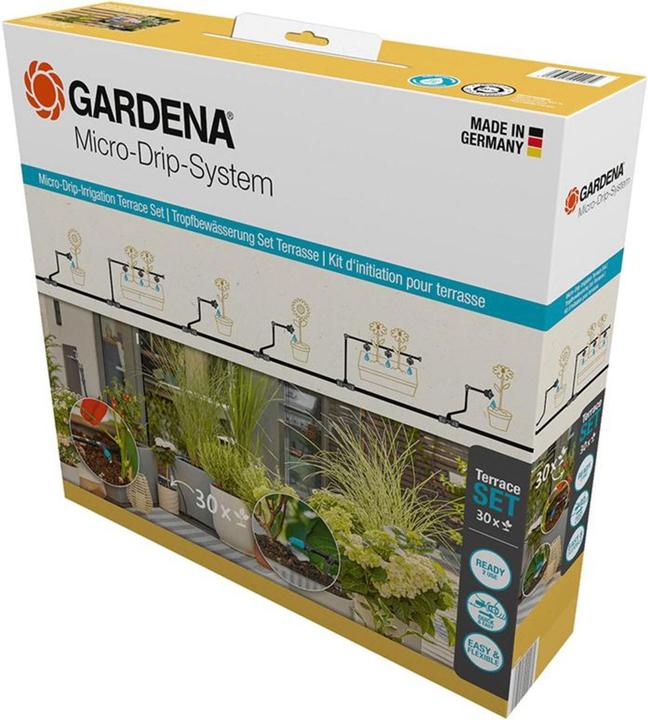 Gardena Micro-Drip-System Set Hochbeet/Beet (Tropfbewässerung Set)