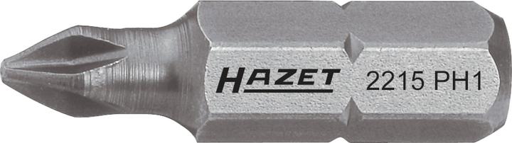 Image du produit HAZET Embout-tournevis (bit) 2215-PH3 ∙ Hexagone massif 6,3 (1/4 pouce) ∙ Profil Phillips PH ∙ PH3 (Cruciforme Phillips PH)