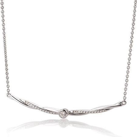Image du produit Breuning COLLIER - BRILL. 0,192 Ct. H/si (Or 750/18 K)